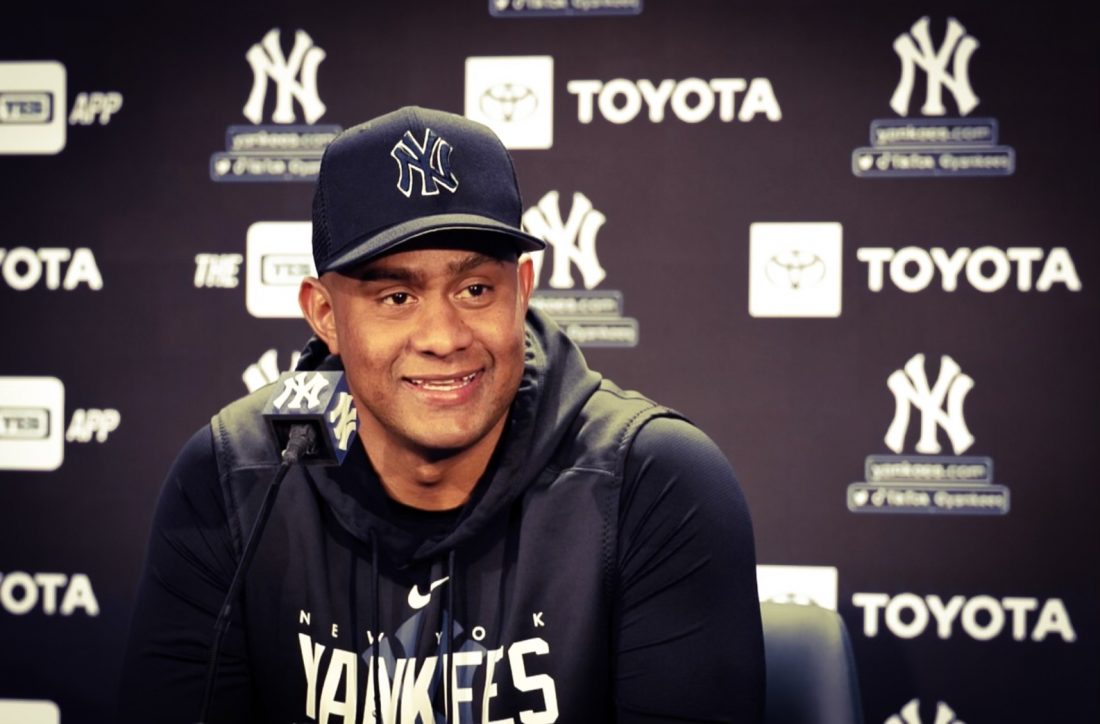 Wandy Peralta pitcher for the New York Yankees