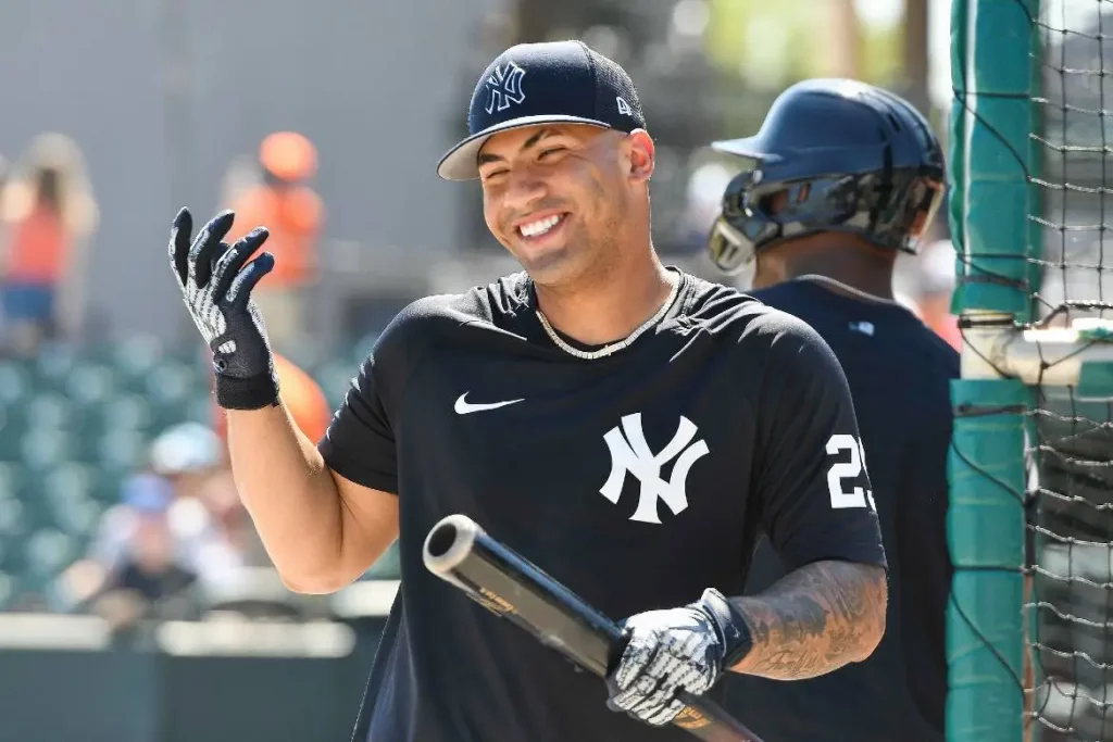 Gleyber Torres of the NY Yankees